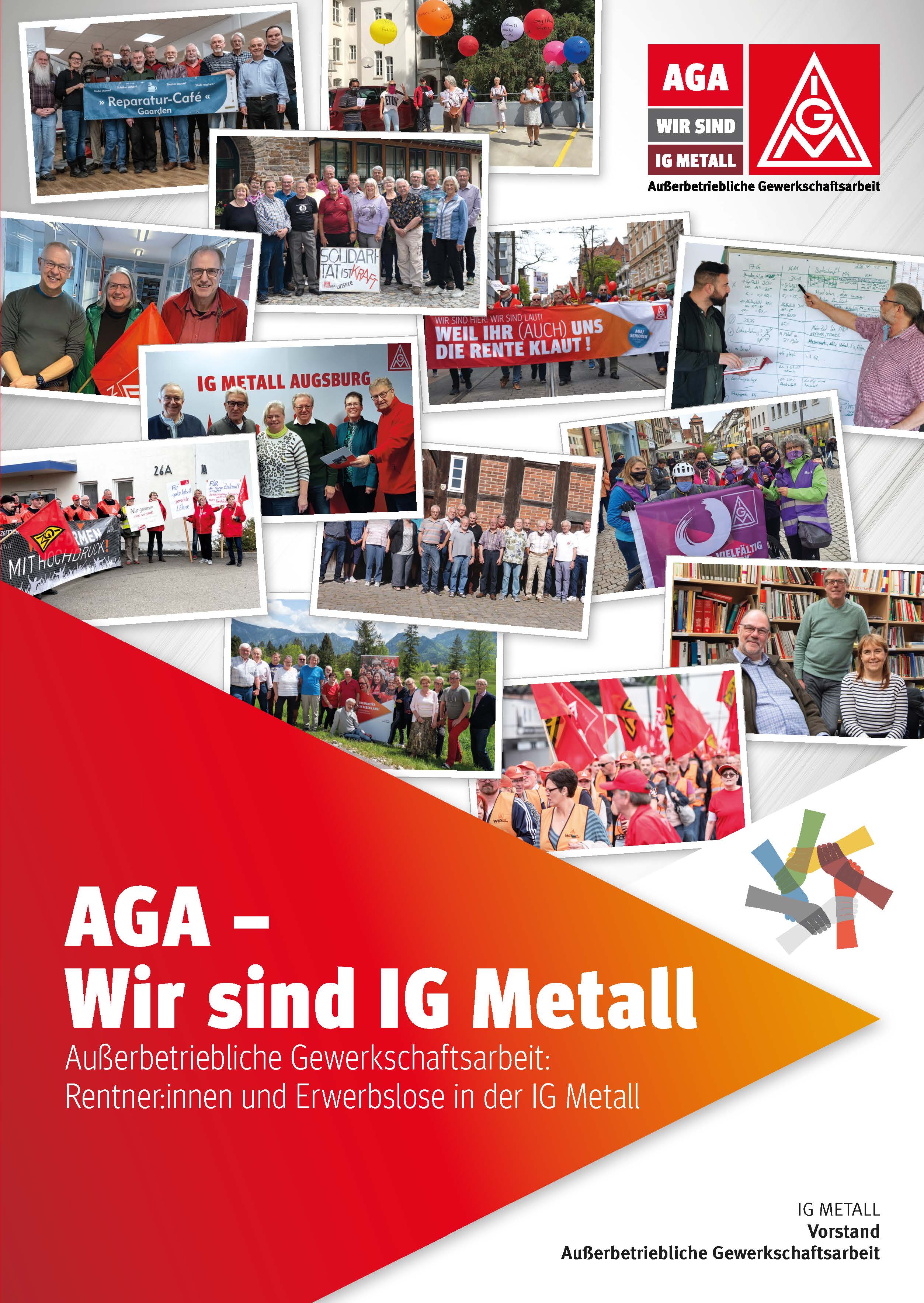 AGA-Imagebroschüre, IG Metall AGA-Broschüre