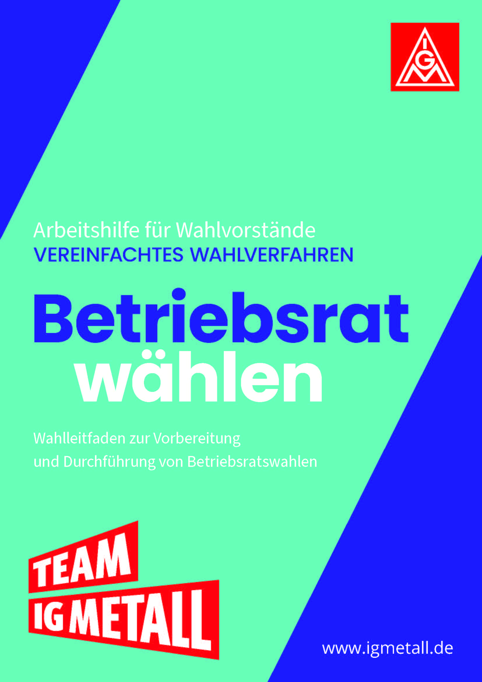 Wahlleitfaden für Wahlvorstände - vereinfachtes Verfahren